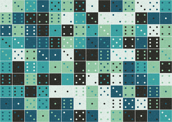 Abstract Geometric Pattern generative computational art illustration