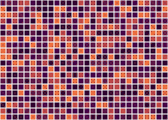 Fototapeta premium Abstract Geometric Pattern generative computational art illustration