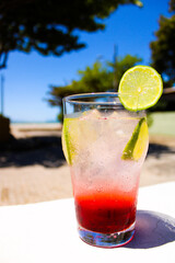 cocktail on the beach