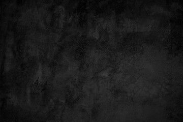 Close up retro plain dark black cement & concrete wall background texture for show or advertise or promote product and content on display and web design element concept decor.