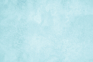 Obraz premium Pastel Blue and White concrete stone texture for background in summer wallpaper. Cement and sand wall of tone vintage. Concrete abstract wall of light cyan color, cement texture mint green for design.