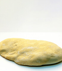 Bread surrounded by white background
