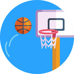 Basketball equipment icons set. Outline set of basketball equipment vector icons for web design isolated on white background