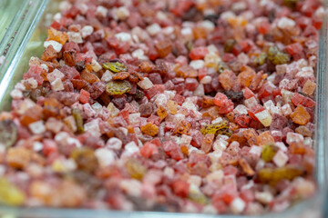 Fruits Ice Tea Mix - chopped dried fruits mix for tea preparing