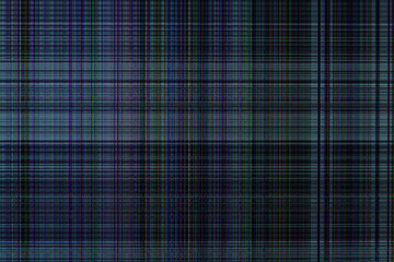 dark abstract digital background: damaged screen matrix with interference of monitor and camera matrices