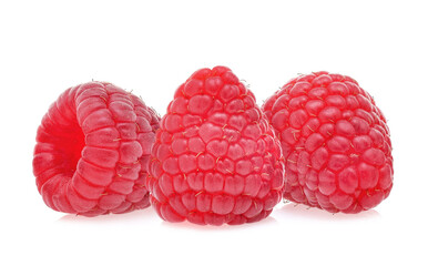 raspberry isolated on a white background