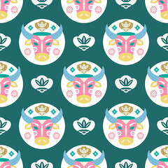 2021 Chinese new year pattern 3