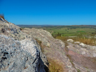 Fototapeta na wymiar Rocks Staring at the Plains