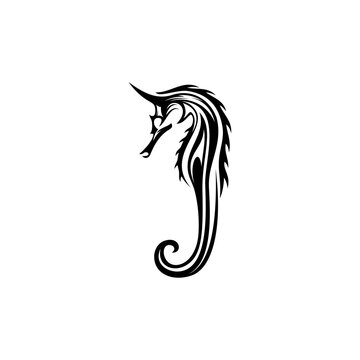black Seahorses tattoo