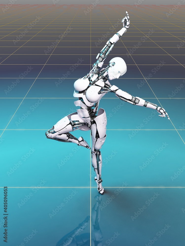 Poster the robot
