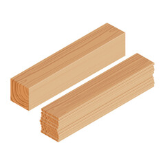 Lumber beam plank