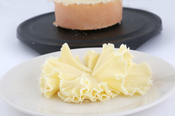 typical swiss cheese to make rosettes