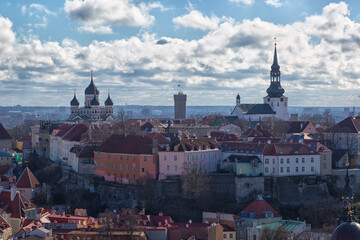 Fototapeta premium View of old town. Tallinn, Estonia