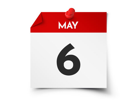 May 6 day calendar