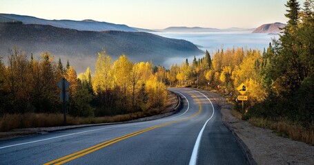 road in the mountains
