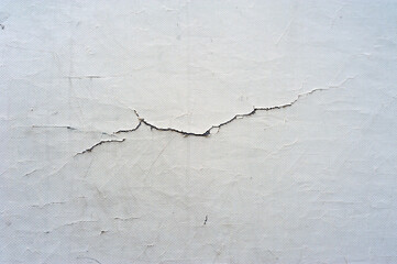 Tear, crack, wall, stone, dirt