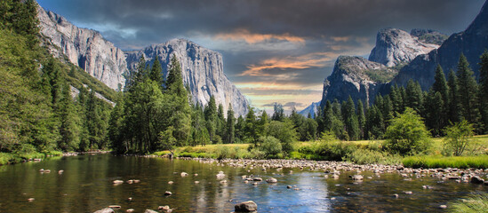 Yosemite National Park - USA - obrazy, fototapety, plakaty