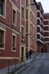 Urbanscape in the city of Bilbao