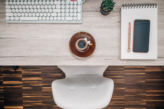 "Office Desk Top View" Images – Browse 313 Stock Photos, Vectors, and