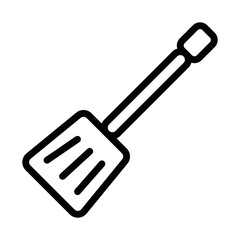 line icon symbol illustration of a sepatula