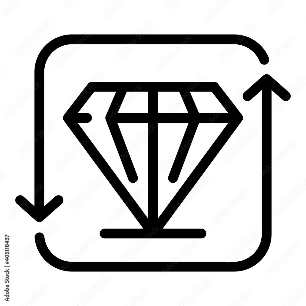 Poster mining resources icon. outline mining resources vector icon for web design isolated on white backgro