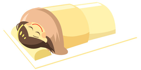 ドームサウナをする女性02
※Affinity Designerにて作成しています。