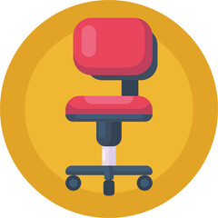 Furniture, icon set. Home interior, linear icons. Piece of furniture for the living room, bedroom, office, workplace, and kitchen. Line with editable stroke