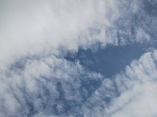 clouds in the sky