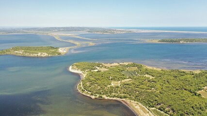 survol du parc naturel régional de la Narbonnaise