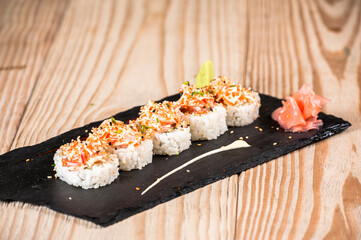 sushi plate, japanese food