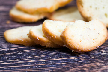 fried dry bread for a snack