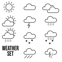 weather icons set