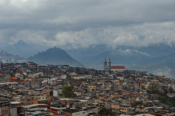 images of the streets and neighborhoods of Manizales, Colombia