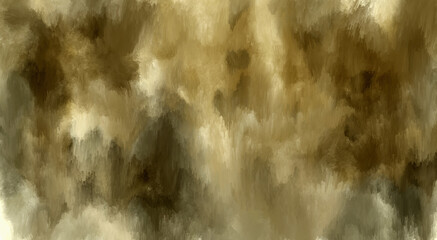 Hand Painting Watercolor Animal Skin Realistic Leopard background .