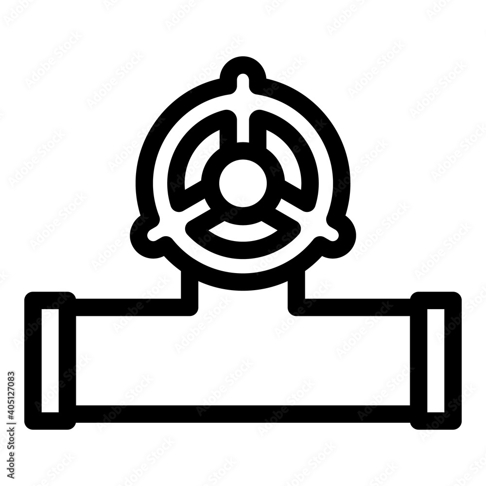 Poster pipeline icon. outline pipeline vector icon for web design isolated on white background