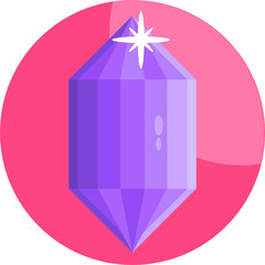 Jewels gems. Jewelry diamond, jewel heart crystal gem and diamonds gemstone isolated vector illustration set