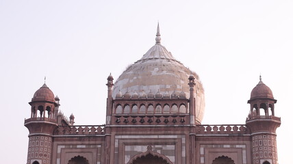 New Delhi, India – Jan 10, 2021: Safdarjung's, a popular tourist spot, was built in 1754 in the...