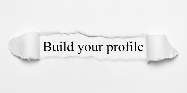 Build your profile 