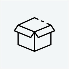 Box vector icon 