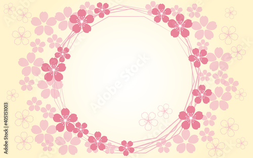 Spring Concept Cherry Blossom Decoration Illustration Card Wallpaper Background For Design Vector Illustration 桜背景 桜イラスト 桜デザイン 春イラスト Wall Mural Lala Spring Concept Cherry Blossom Decoration Illustration Card Wallpaper Background For Design Vector Illustration 桜背景 桜イラスト 桜デザイン 春イラスト Wall Mural Lala