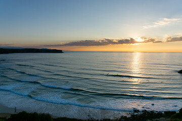 atardecer