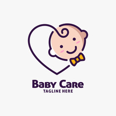 Baby care logo design