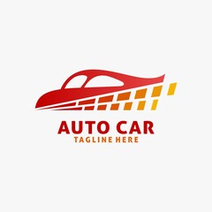 Sport car logo design