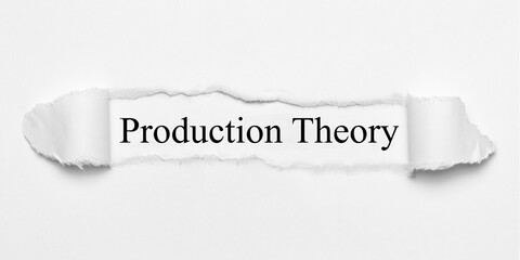 Production Theory