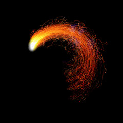 Sparks fly away © asb63