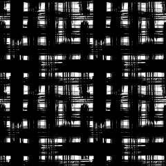 Brush Strokes Grid Pattern