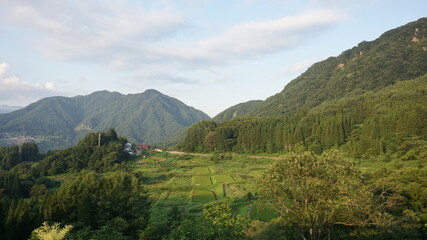 Fototapeta premium 山並み