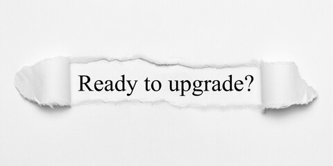 Ready to upgrade?