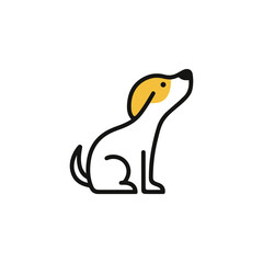 Dog cartoon drawing characters, cute and hot laughing dog cartoon pictures, dog sticker for car