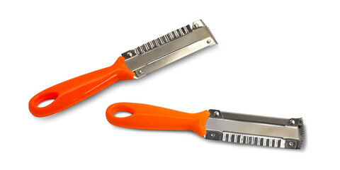 Fruit paring knife  on a white background,with clipping path